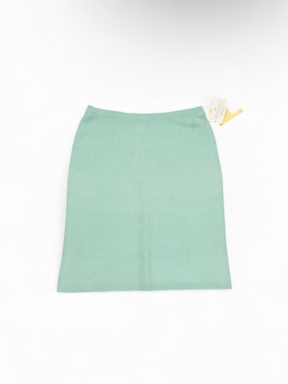 Dialogue Mint Green Pencil Skirt